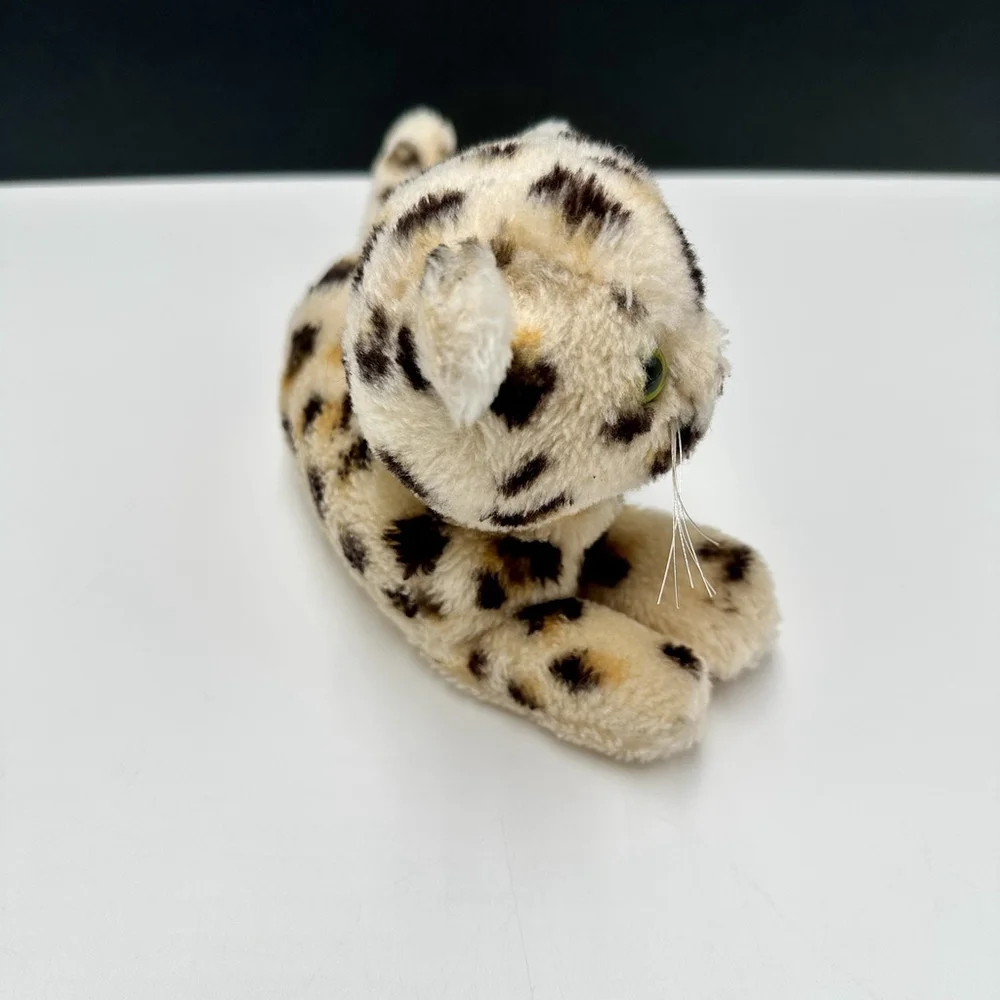 VINTAGE 1976 R. DAKIN BABY CHEETAH Plush Cub Leopard Cat Stuffed Animal RARE